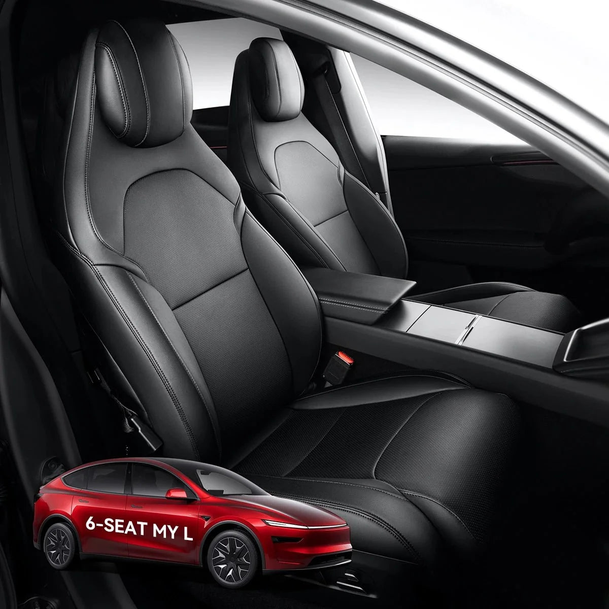 All-Inclusive Seat Cover for New Tesla Model Y L Premium 6-Seater 2026+