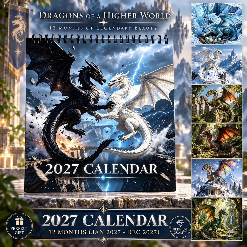Dragons of a Higher World 2027 Wall Calendar