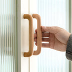 Scandinavian Solid Wood Cabinet Handles