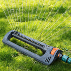 19-Hole Oscillating Lawn Sprinkler for Garden Yard Watering