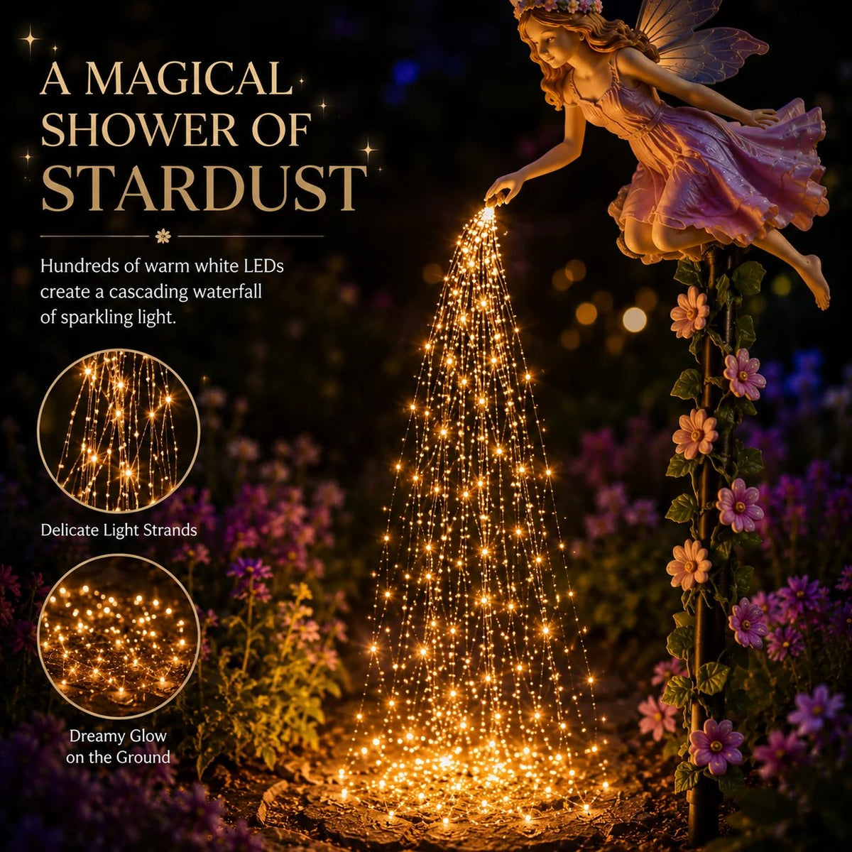 Fairy Sprinkling Magic Dust Garden Light