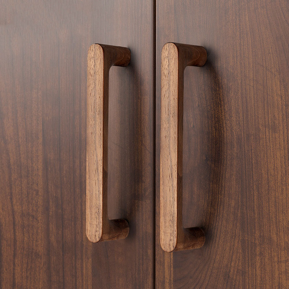Organic Modern Natural Walnut Wood Cabinet Handles