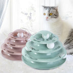 Cat Toy Tower with Tracks