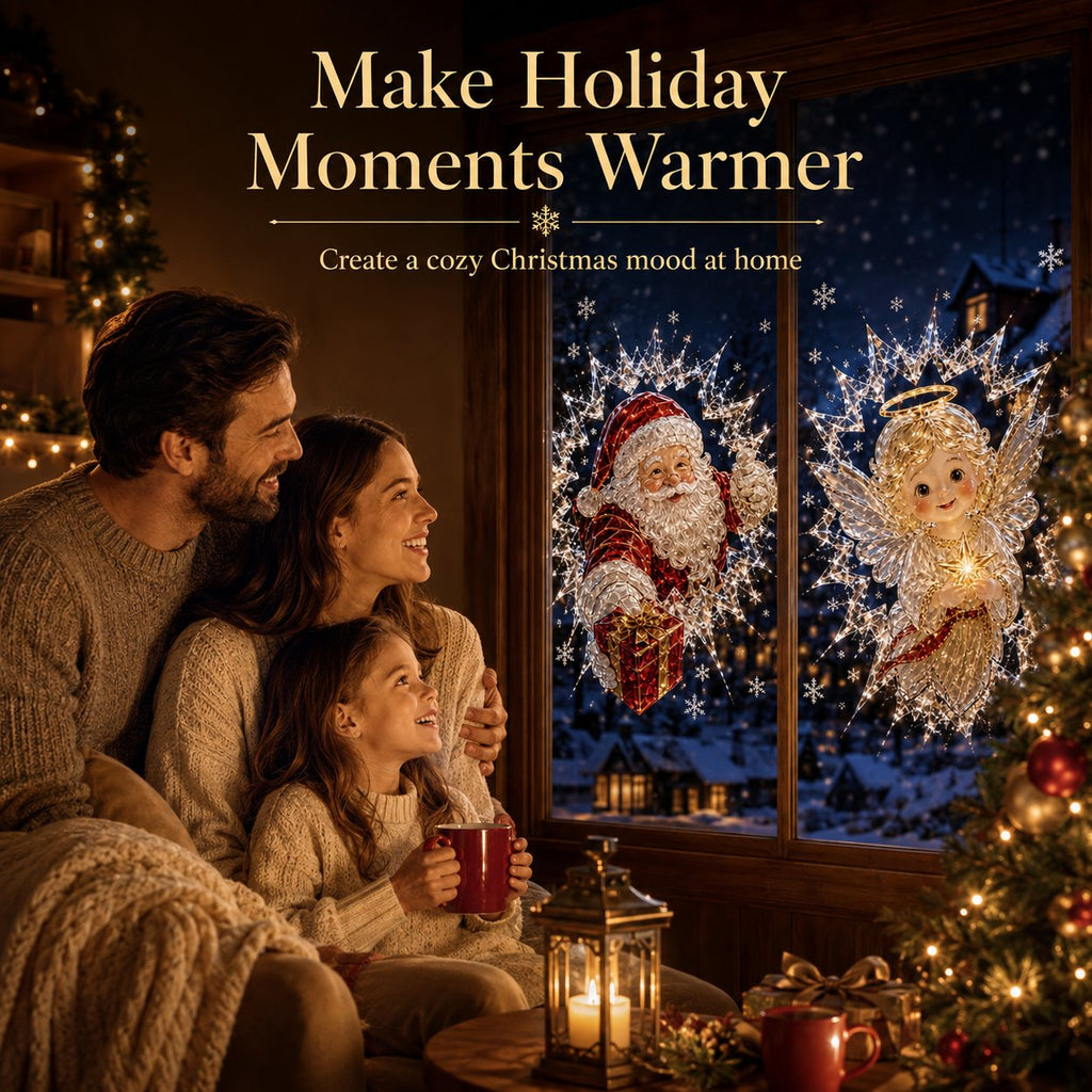 2026 Christmas Window Decals