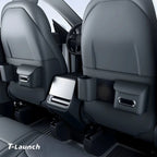 Nappa Leather Interior Anti-Kick Protection Mats for Tesla Model Y Juniper 2025+