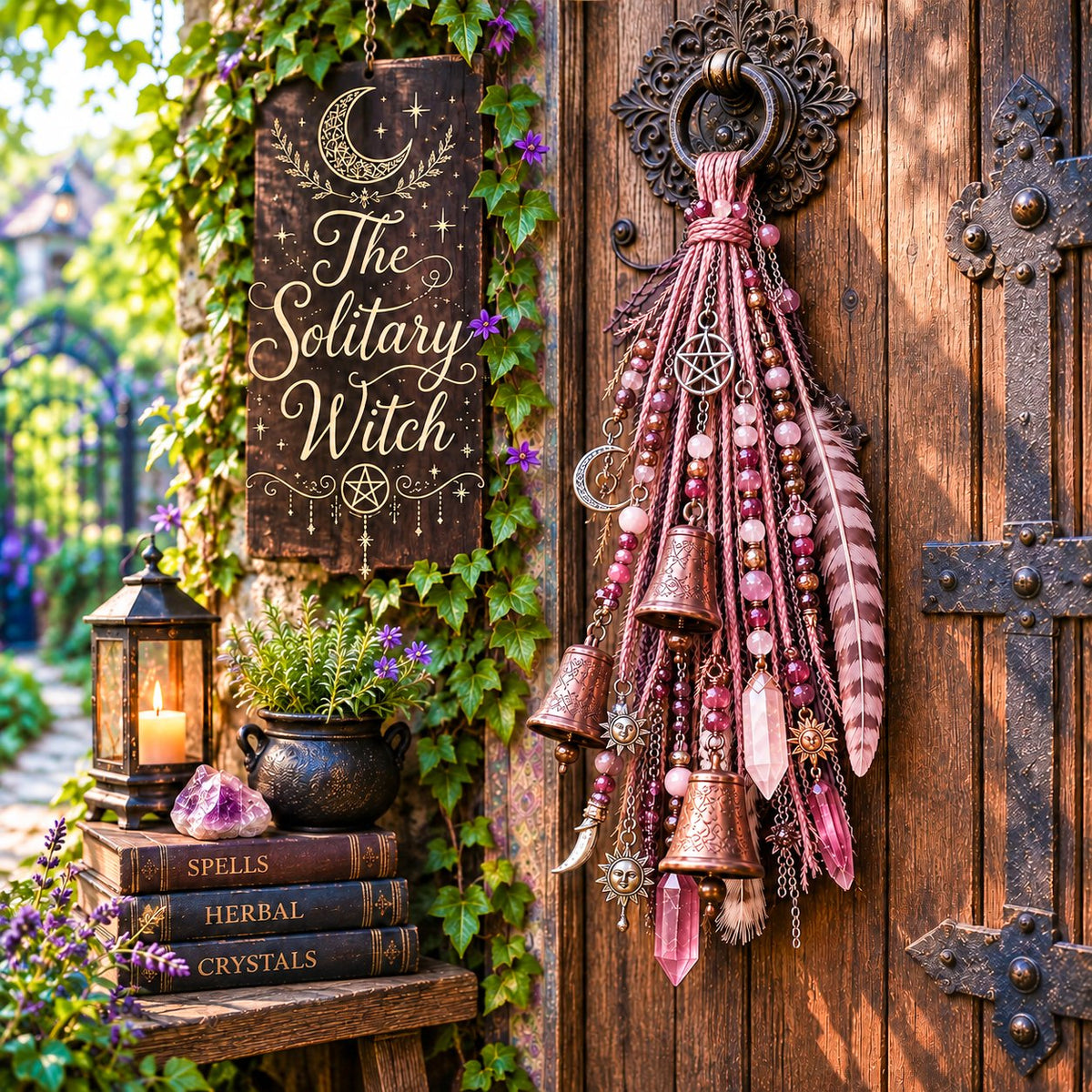 Celestial Hanging Décor with Moons