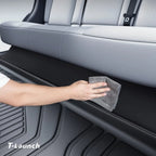 Nappa Leather Interior Anti-Kick Protection Mats for Tesla Model Y Juniper 2025+