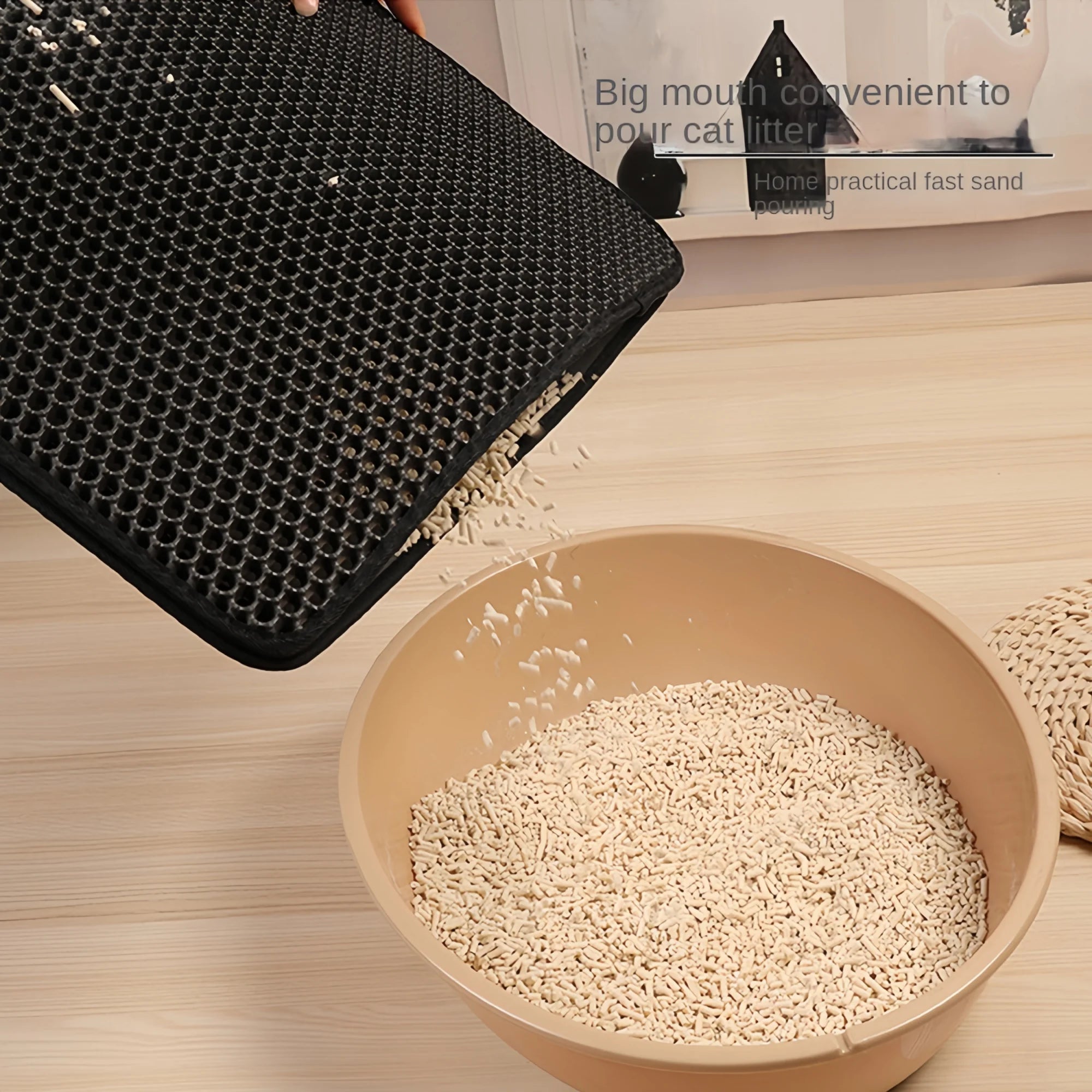 Miroken Double-Layer EVA Cat Litter Mat