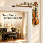 Violin & Music Notes Door Topper
