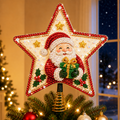 DIY Sparkling Christmas Star Tree Topper Kit