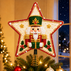 DIY Sparkling Christmas Star Tree Topper Kit