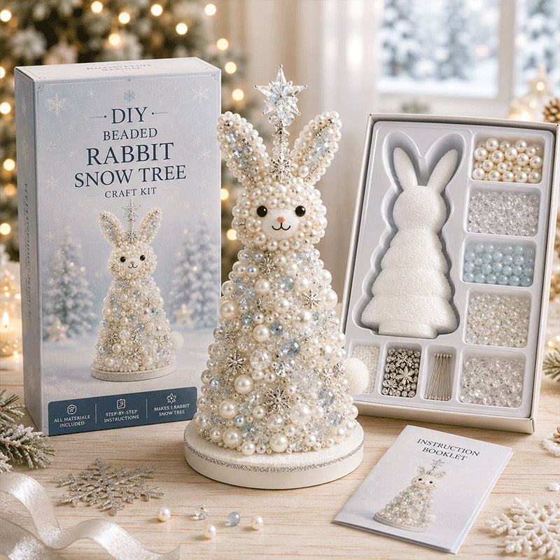 Animal-Themed Beaded Christmas Tree DIY Kit