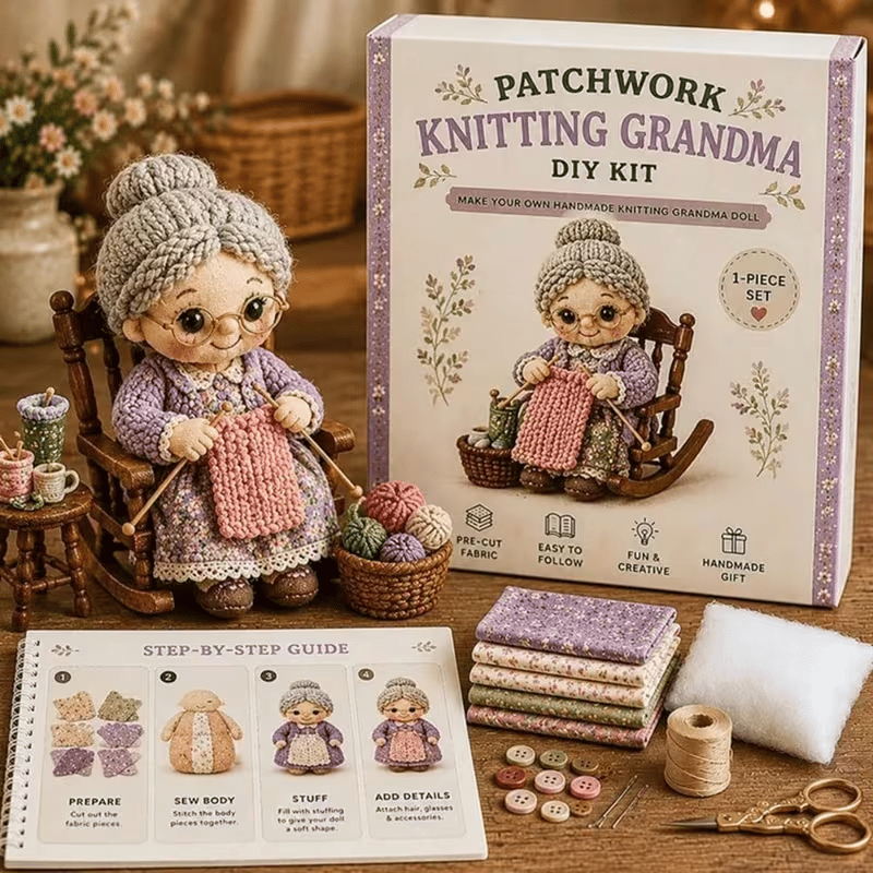Handmade Patchwork Doll DIY Kit