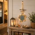Lighted Coastal Sea Turtle Hanging Wall Decor with Remote
