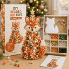 Animal-Themed Beaded Christmas Tree DIY Kit