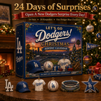 Let’s Go Dodgers! Baseball Christmas Advent Calendar