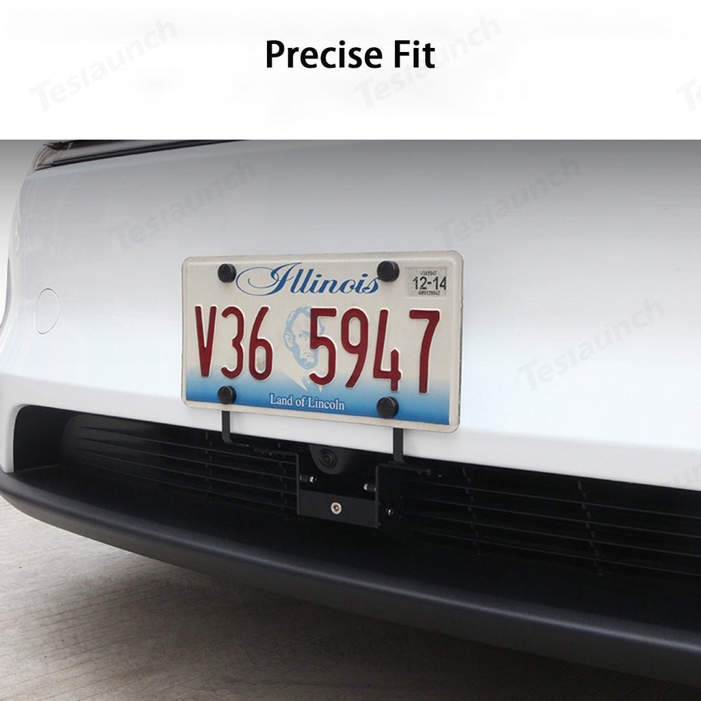 Drill-free Anti-theft US Standard License Plate Frame for Tesla Model Y Juniper 2025+