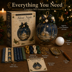 Beloved Christmas Hymns DIY Fabric Ornament Kit