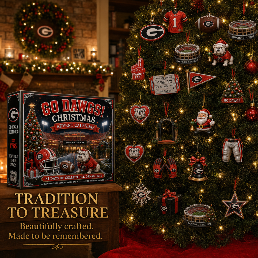 Go Dawgs! Football Christmas Advent Calendar