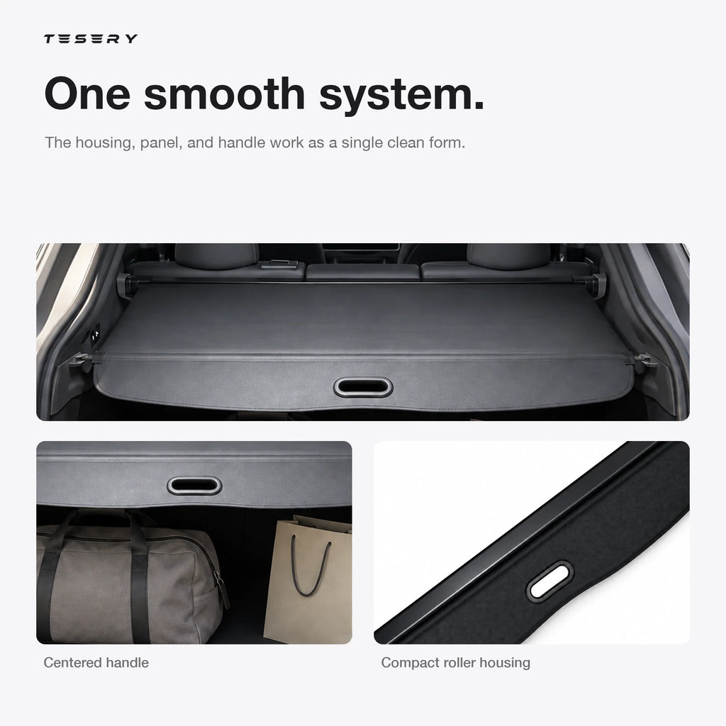 Retractable Cargo Cover for Model Y Juniper