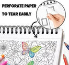 🎨✍️Adult Coloring Stress Relief Books(✨Hardcover)