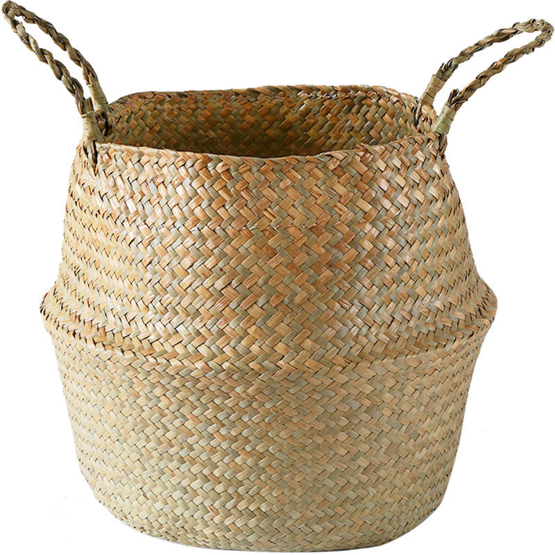 1Handwoven Decorative Storage Basket Miroken