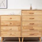 Soft Modern Solid Wood Curved Arch Cabinet Pulls