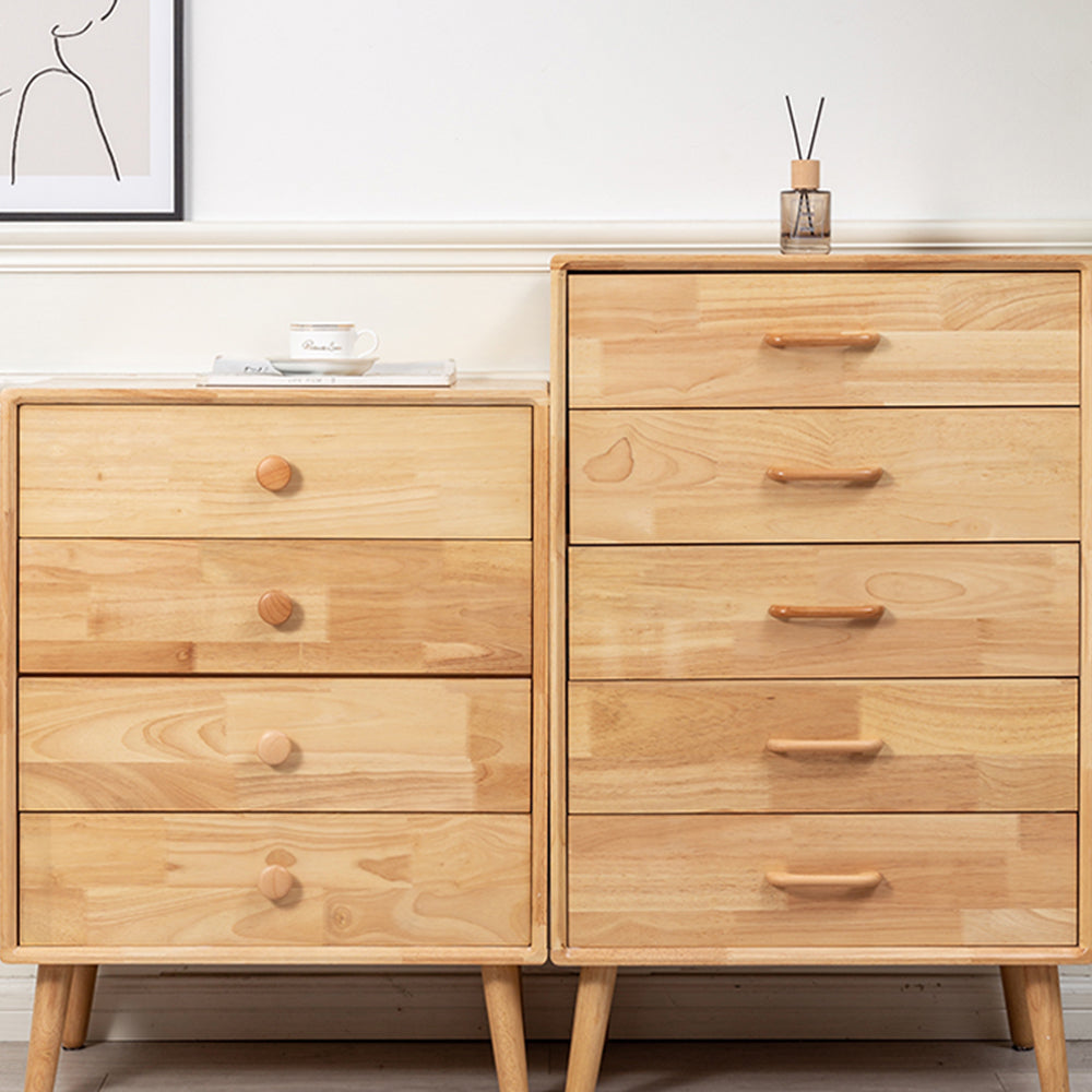 Soft Modern Solid Wood Curved Arch Cabinet Pulls