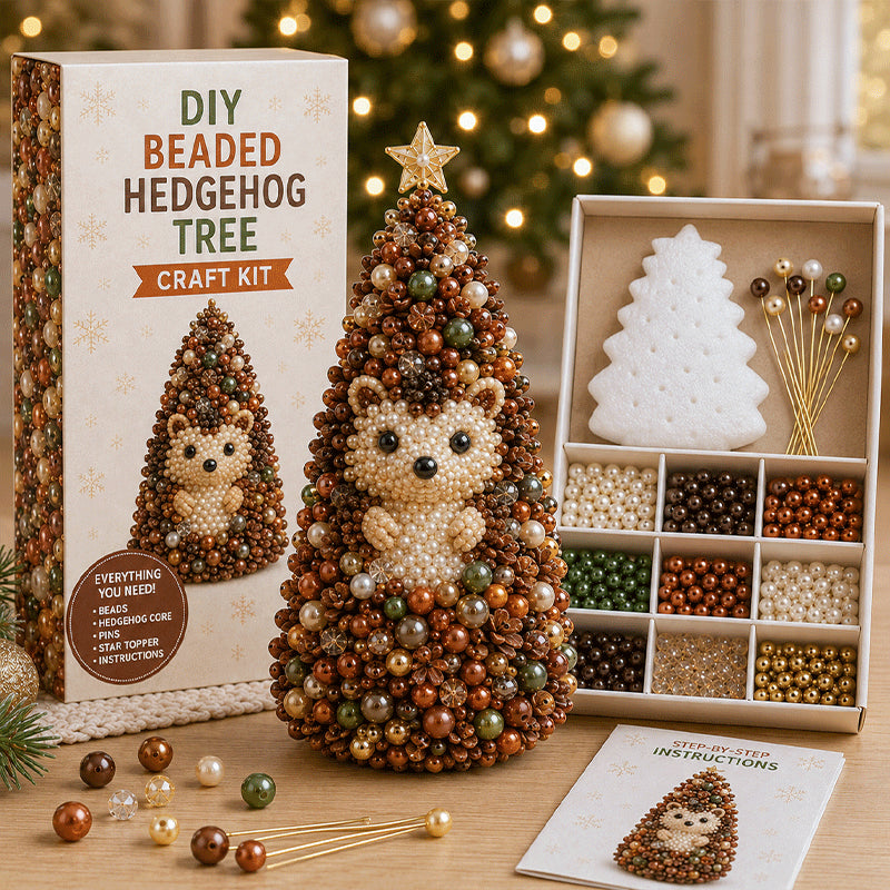 Animal-Themed Beaded Christmas Tree DIY Kit