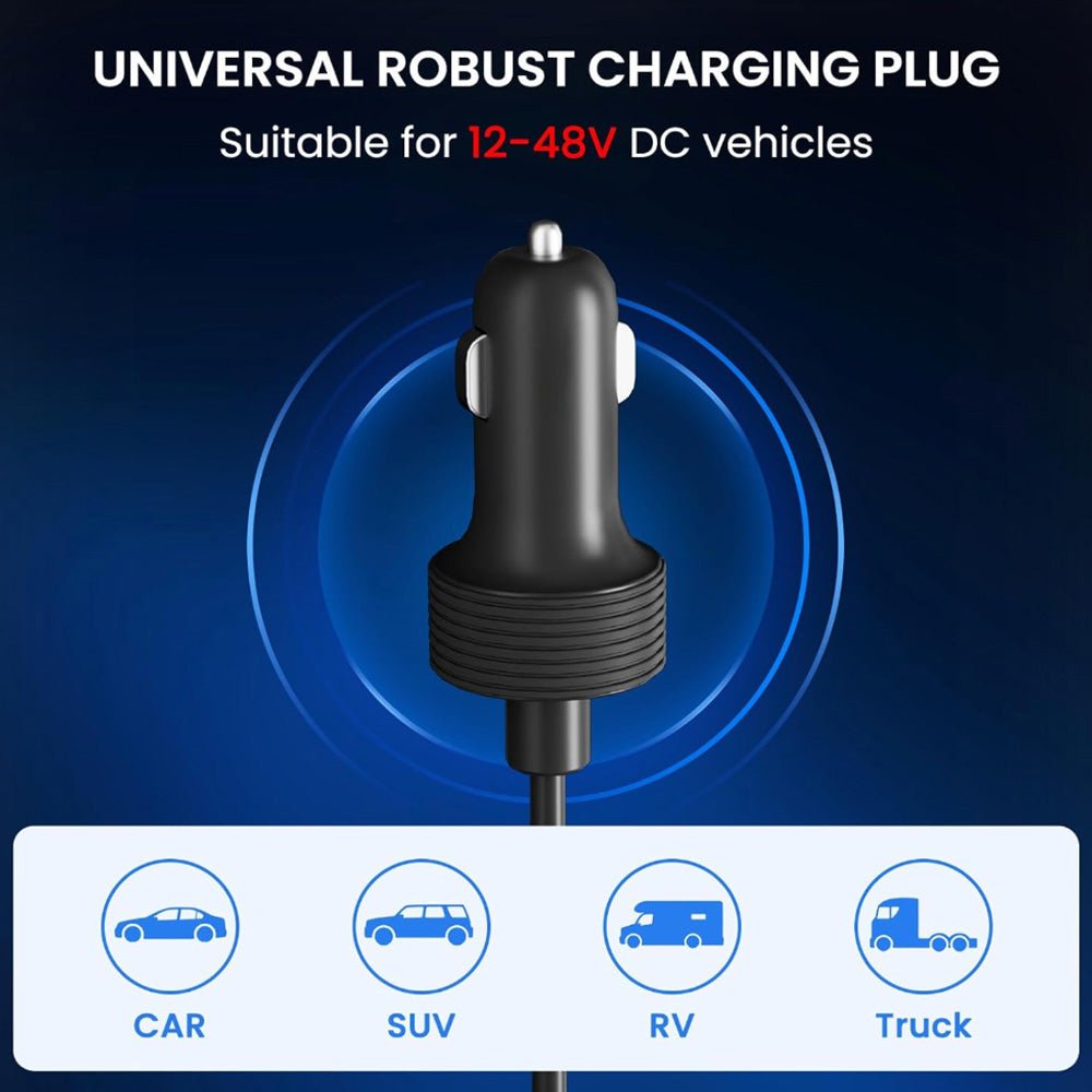 10FT Cigarette Lighter to DC Power Cable for Starlink Mini
