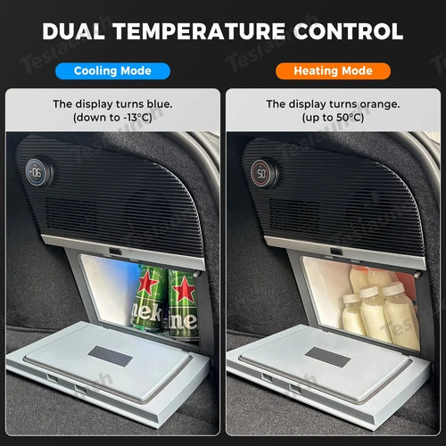 10L Hidden Rear Trunk Refrigerator – Compressor Cooler for Tesla Model 3 Highland 2024+