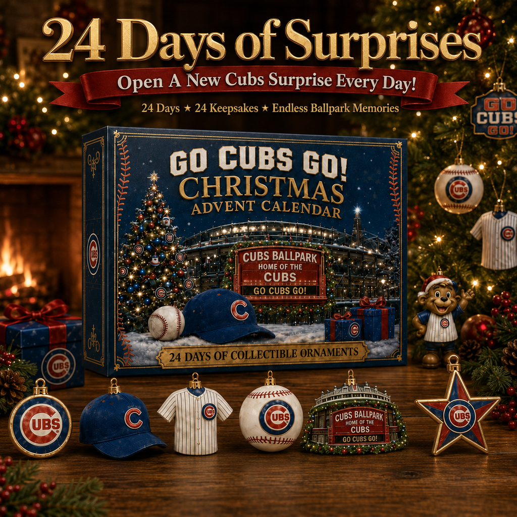 Go Cubs Go! Baseball Christmas Advent Calendar