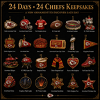 Chiefs Kingdom Football Christmas Advent Calendar