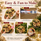 🎁6Pcs Christmas DIY Diamond Painting Ornaments Kit