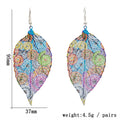 1Artistic Leaf-Inspired Dangle Earrings Miroken