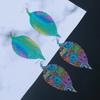 1Artistic Leaf-Inspired Dangle Earrings Miroken