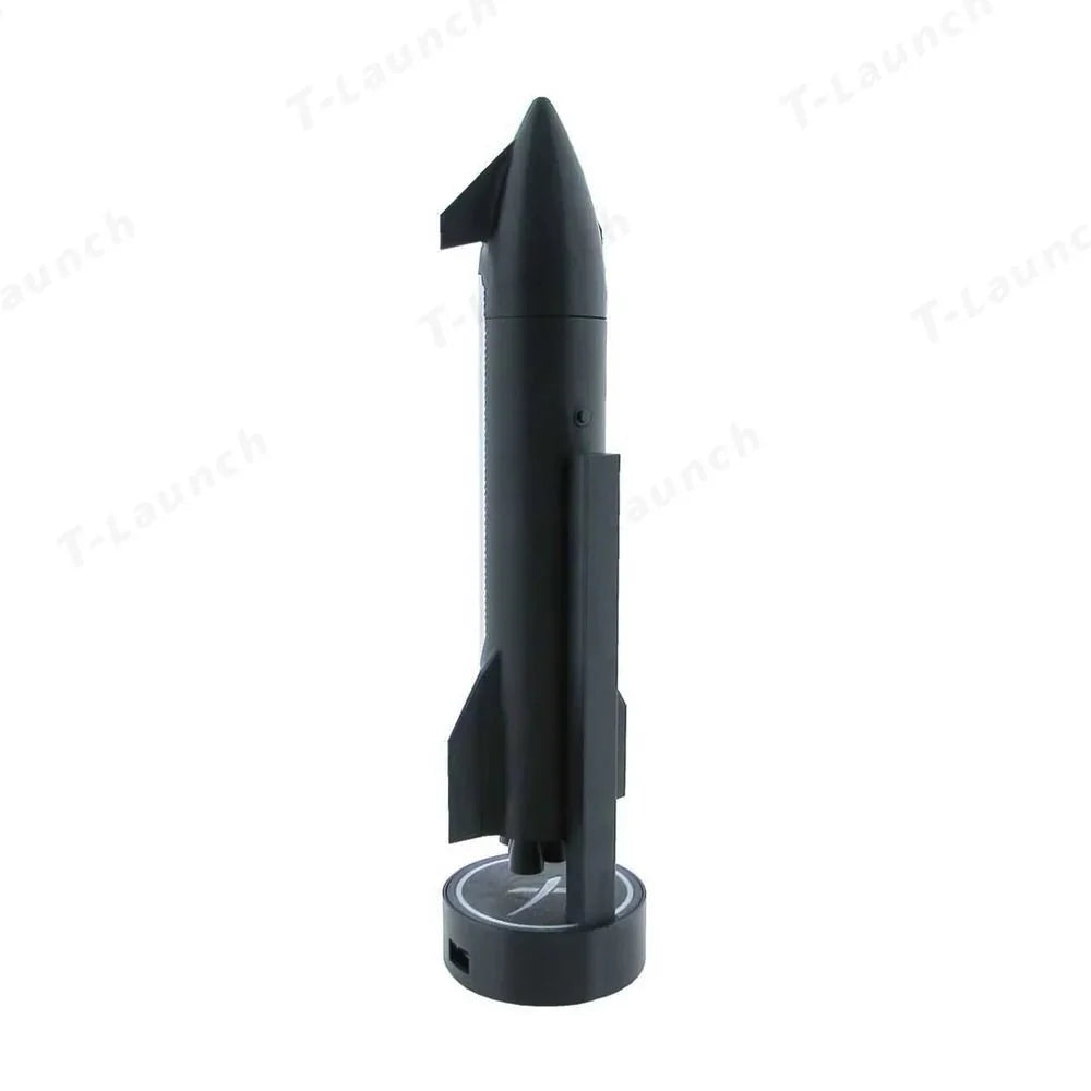 1:200 SpaceX Starship Rocket Model with LED Mist Flame Effect & Humidifier Function