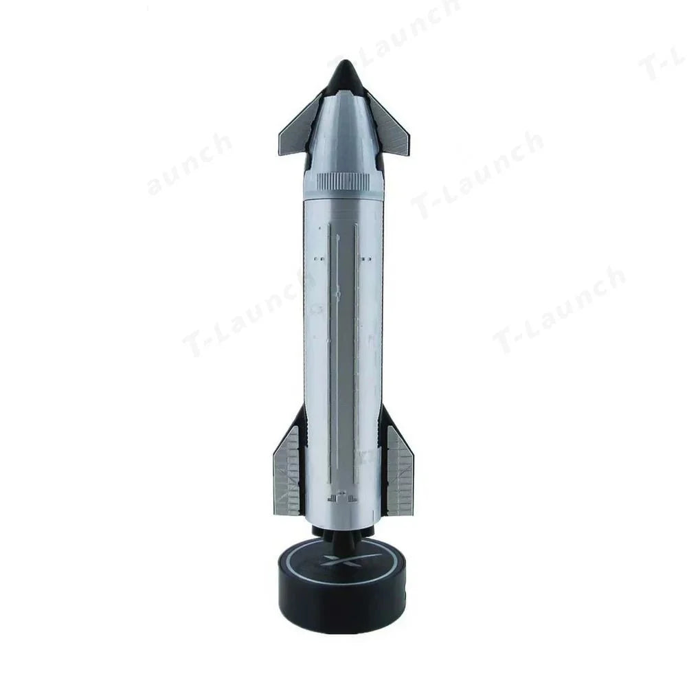 1:200 SpaceX Starship Rocket Model with LED Mist Flame Effect & Humidifier Function