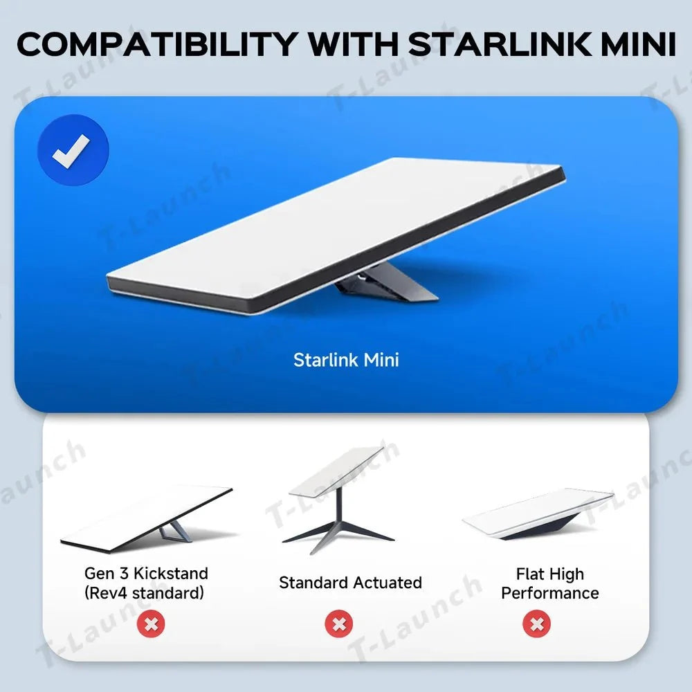 12V to 24V DC Step Up Converter with 60W Car Cigarette Lighter Adapter for Starlink Mini