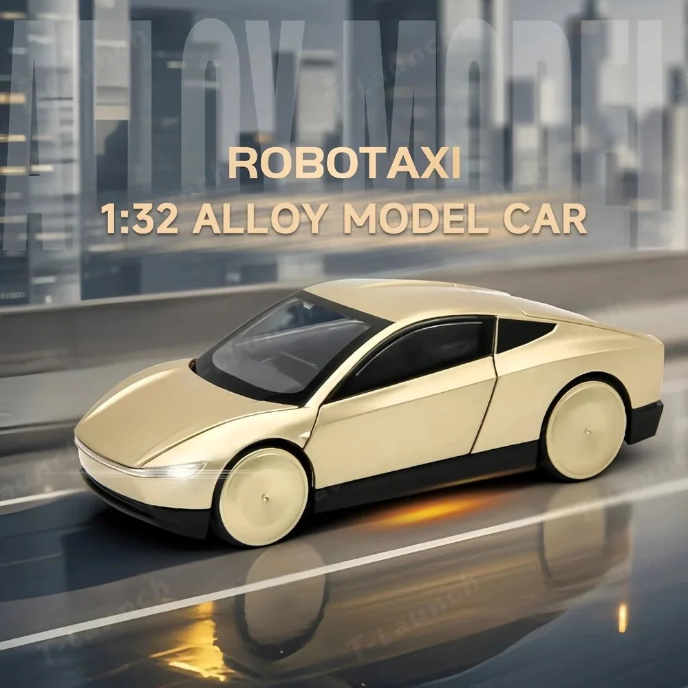 1:32 Cybercab Autonomous Robotaxi Alloy Diecast Model Car