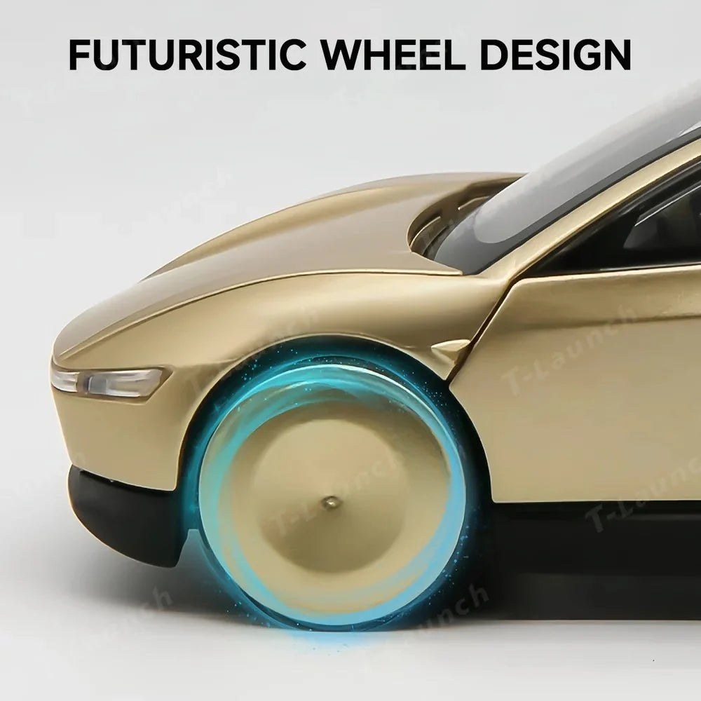 1:32 Cybercab Autonomous Robotaxi Alloy Diecast Model Car