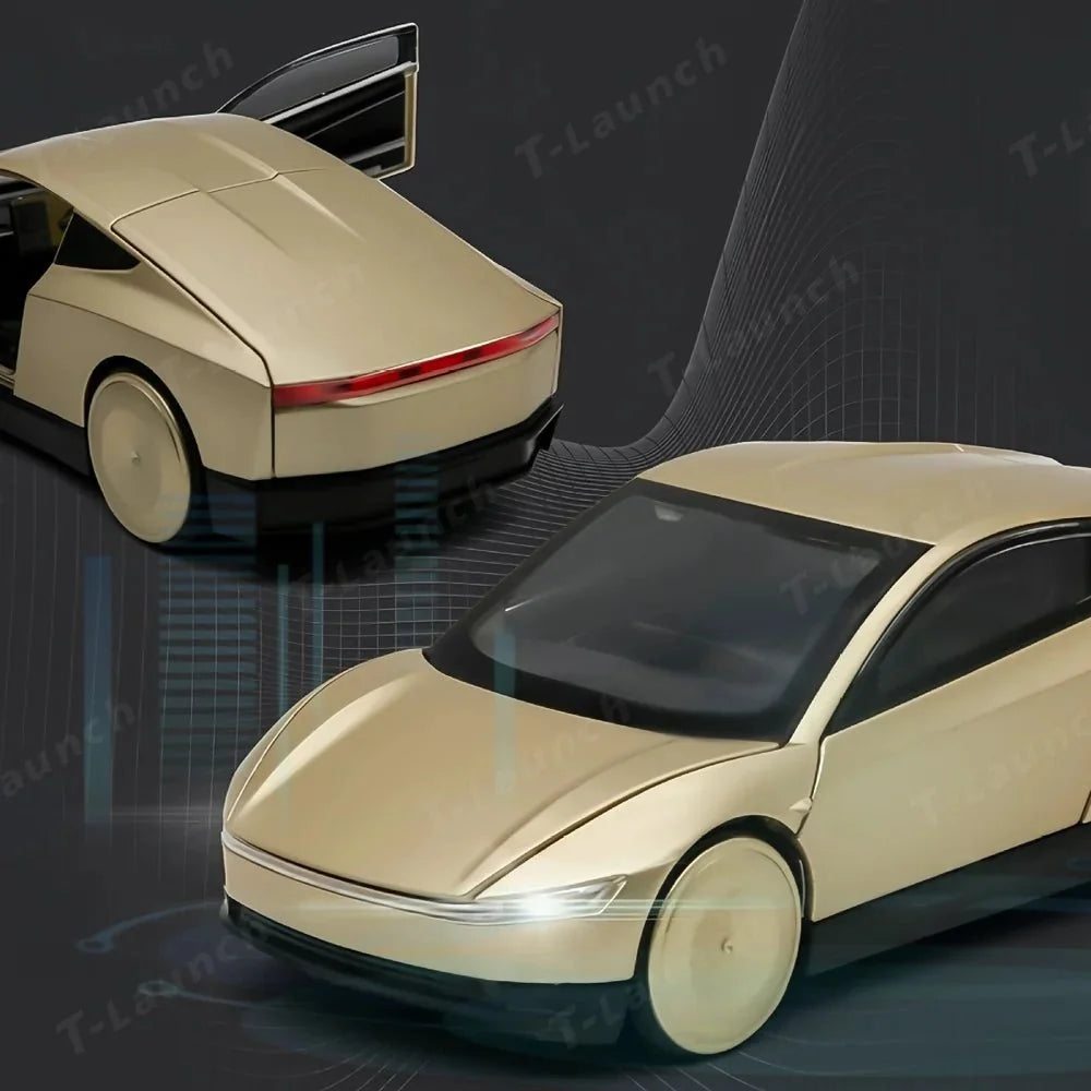 1:32 Cybercab Autonomous Robotaxi Alloy Diecast Model Car