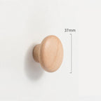 Soft Modern Solid Wood Curved Arch Cabinet Pulls