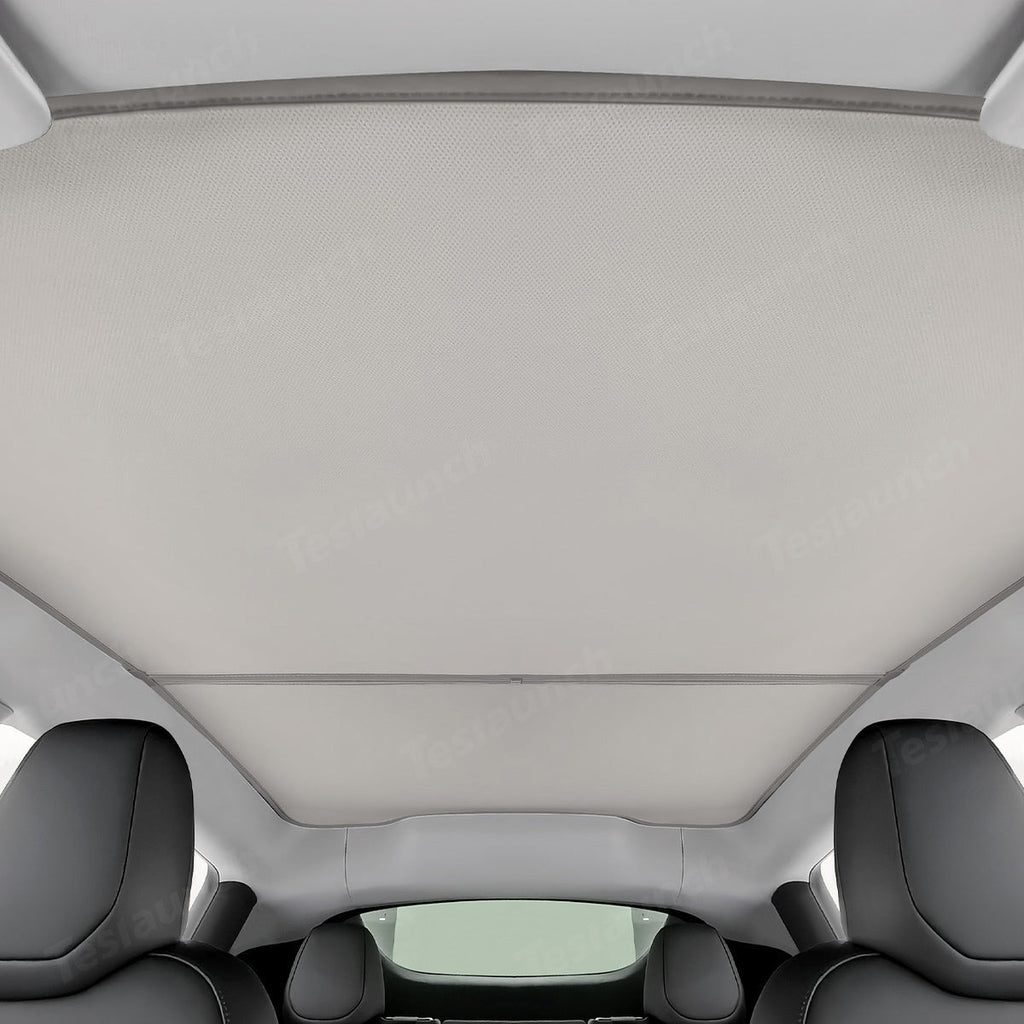 Split Nano Ice Crystal Glass Roof Sunshade for Tesla Model Y Juniper 2025+