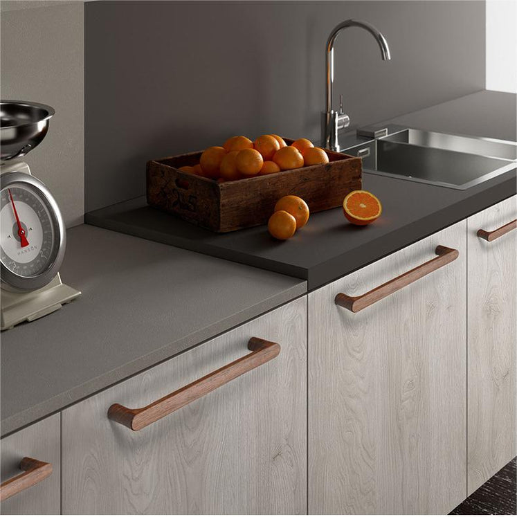 Organic Modern Natural Walnut Wood Cabinet Handles