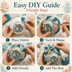 Beginner-Friendly DIY Ocean Treasures Patchwork Ornament Kit Collection