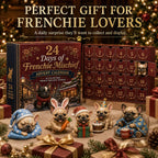 24-Day French Bulldog Christmas Advent Calendar | 24 Unique Collectible Frenchie Characters with Different Outfits, Personalities & Daily Holiday Surprises