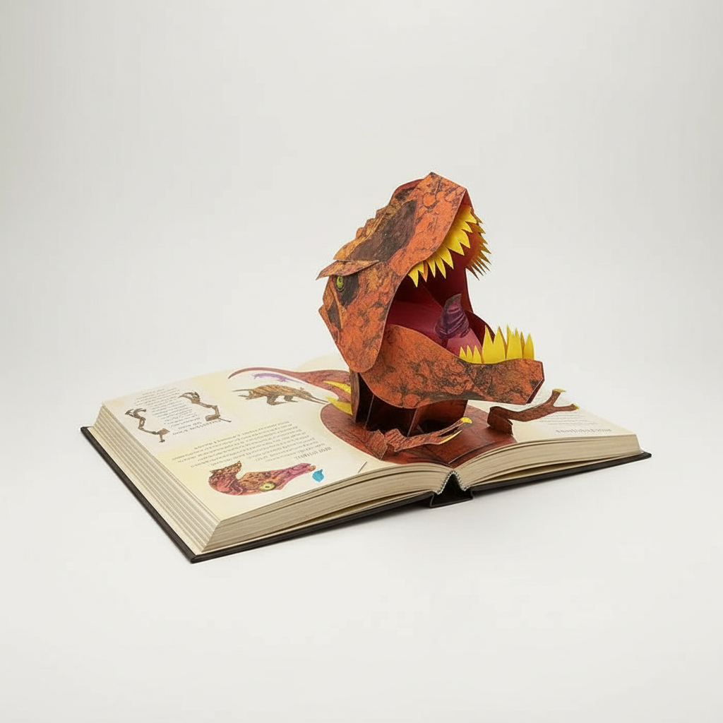 Miroken | 3D Pop-up Book Dinosaurs