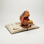 Miroken | 3D Pop-up Book Dinosaurs