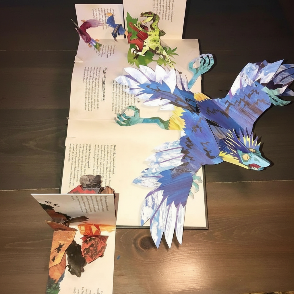 Miroken | 3D Pop-up Book Dinosaurs